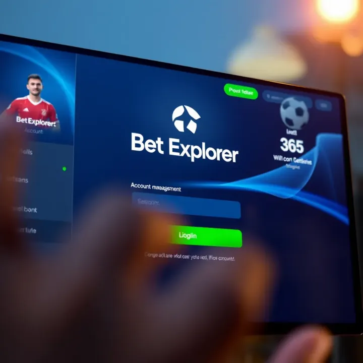 Illustration of an iPhone displaying the BetExplorer app download screen from the App Store