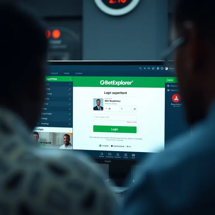 User interface showcasing BetExplorer features tailored for Nigerian sports betting market