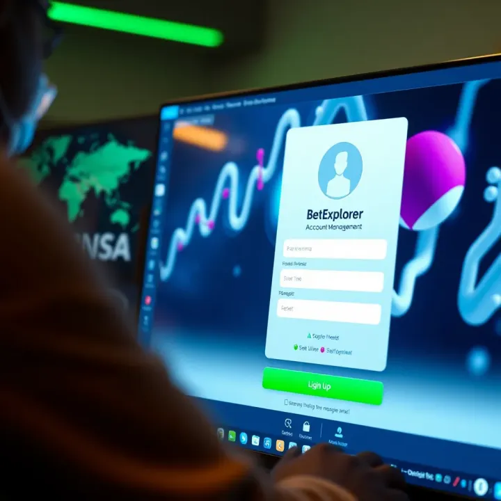 Illustration showing a digital identity verification screen with Nigerian flag