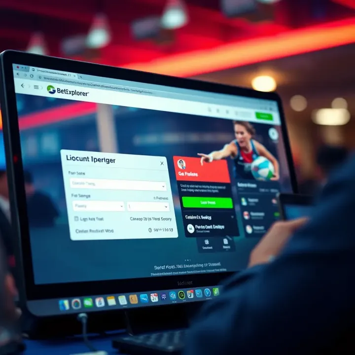 Betting interface displaying odds and match insights for various sports events