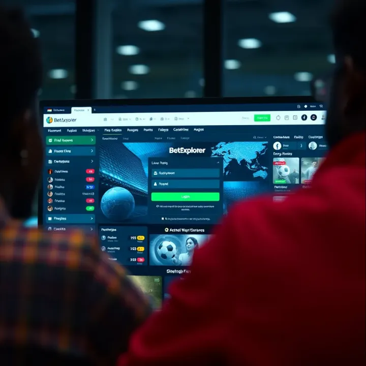 User interface highlighting key statistics and betting options for ongoing football games on BetExplorer