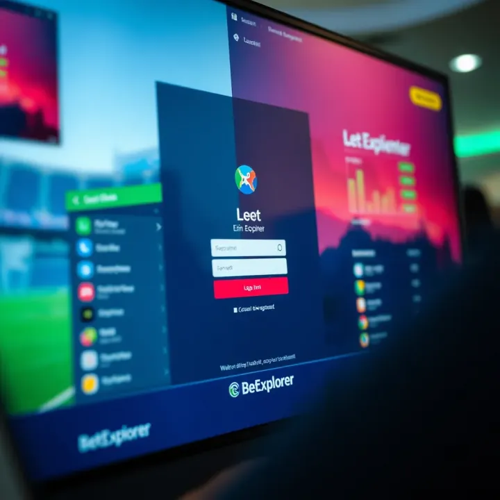 Dashboard of BetExplorer showing live sports statistics and betting odds
