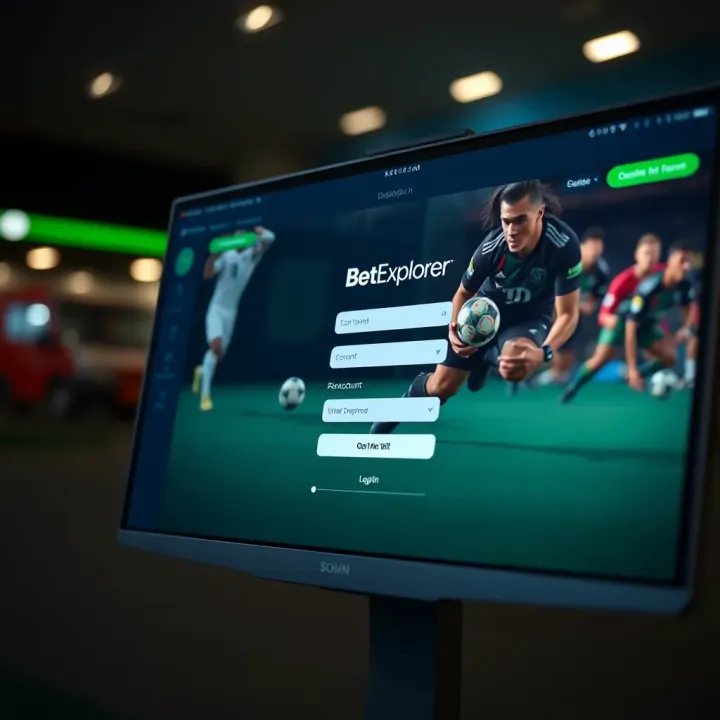 Smartphone screen displaying Betexplorer mobile app with live sports betting odds and statistics