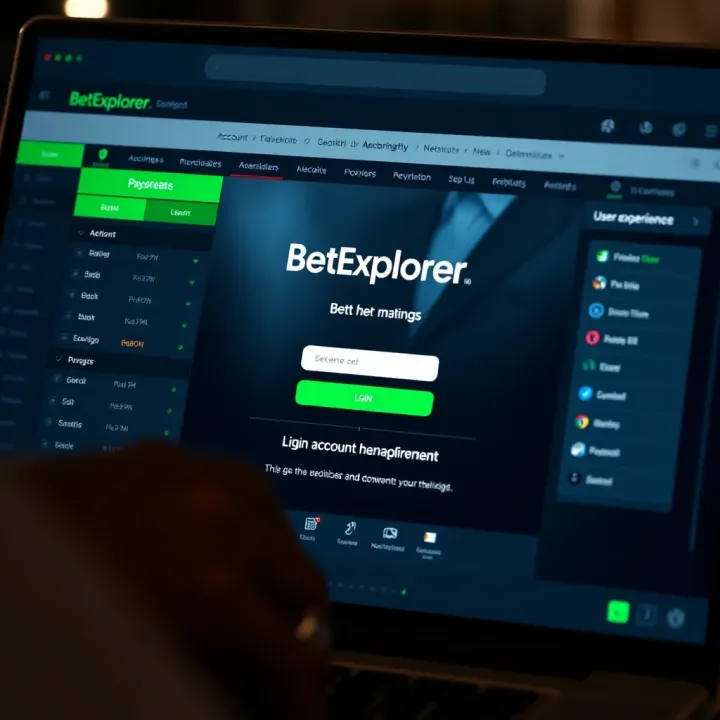User interface of BetExplorer website displaying sports betting options and live scores