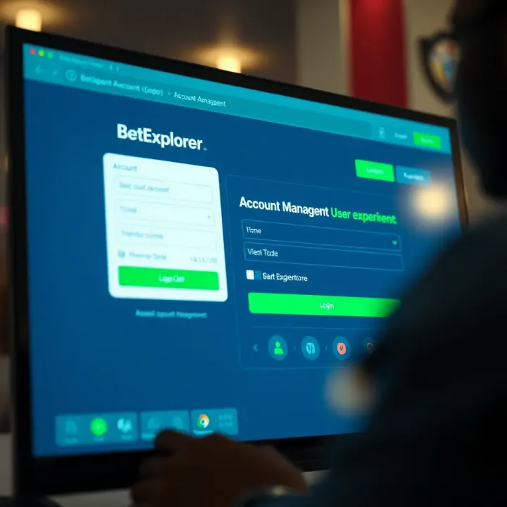 Interface displaying Paystack payment gateway integrated within BetExplorer platform on a computer screen