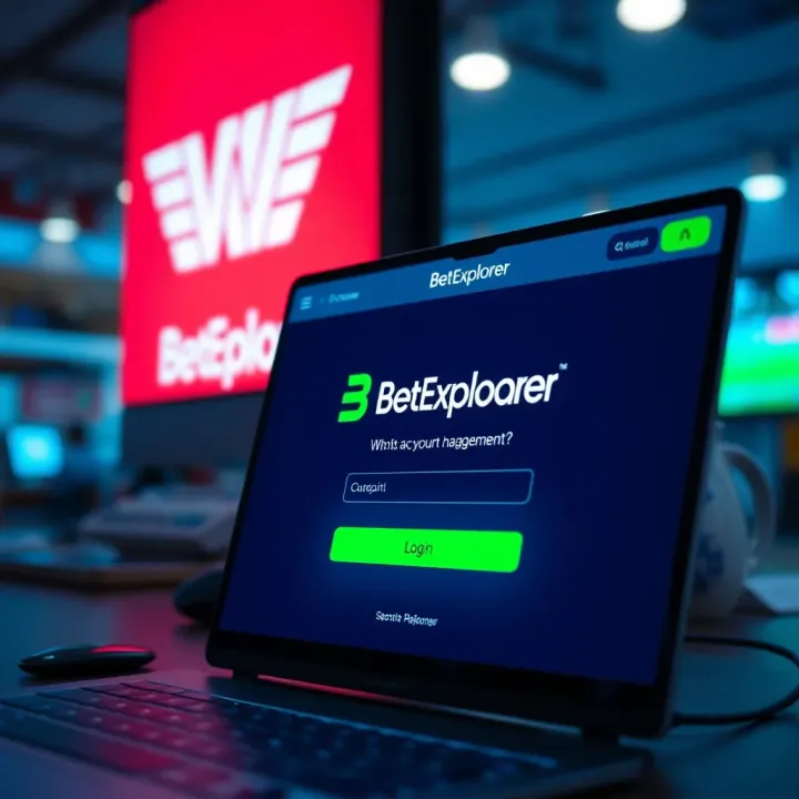 Dashboard showing profile management and verification options on BetExplorer