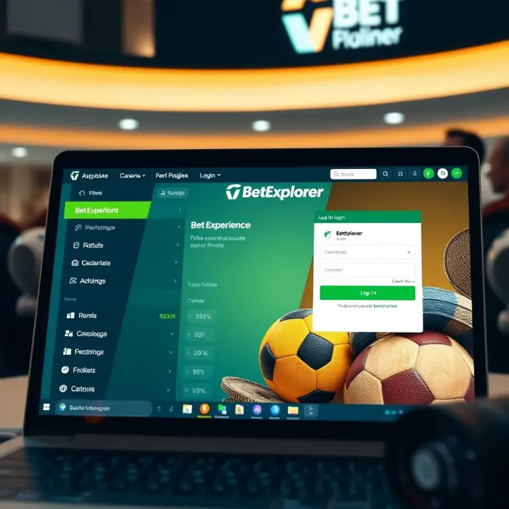 Dashboard overview displaying various sports betting statistics and odds on BetExplorer Shop