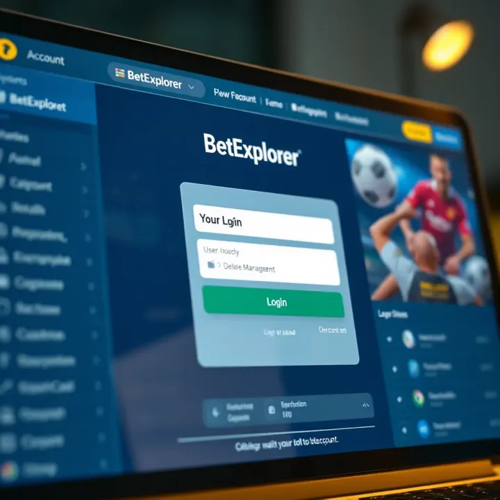 Navigation menu of BetExplorer Shop highlighting betting categories and product options