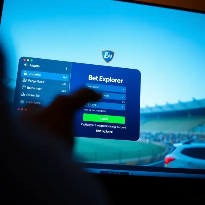 Illustration of users accessing sports statistics on various devices with smooth connectivity