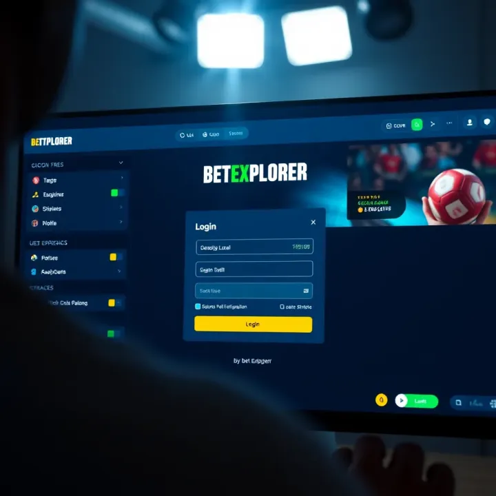 Dashboard showing live football scores and betting odds on BetExplorer platform