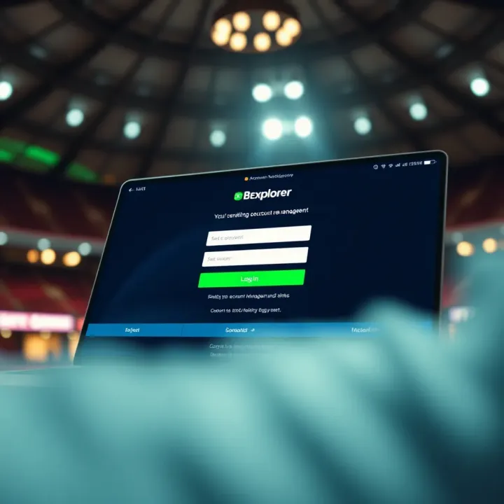 User interface displaying BetExplorer registration form for Nigerian sports enthusiasts