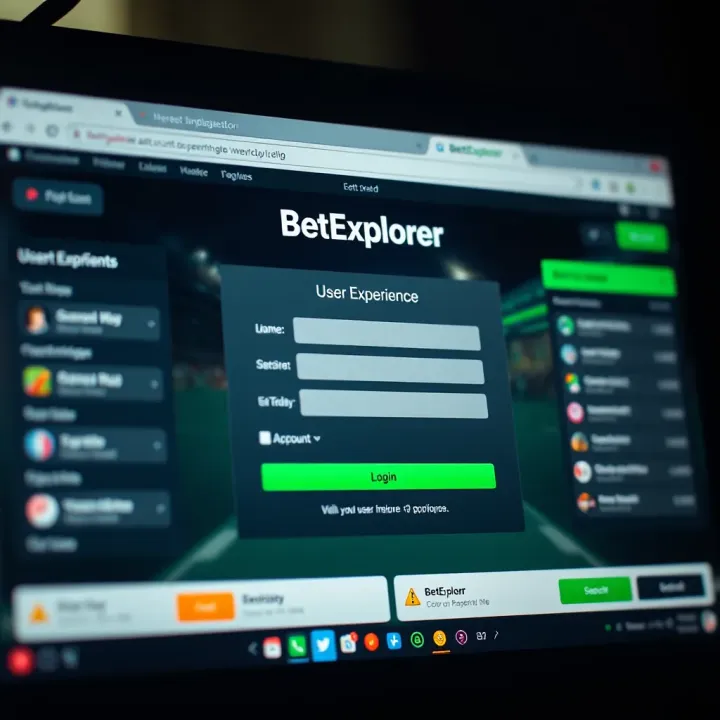 Illustration of a betting platform interface highlighting various odds and markets
